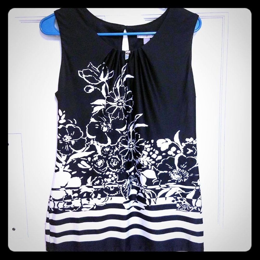 Roz & Ali Sleeveless Blouse